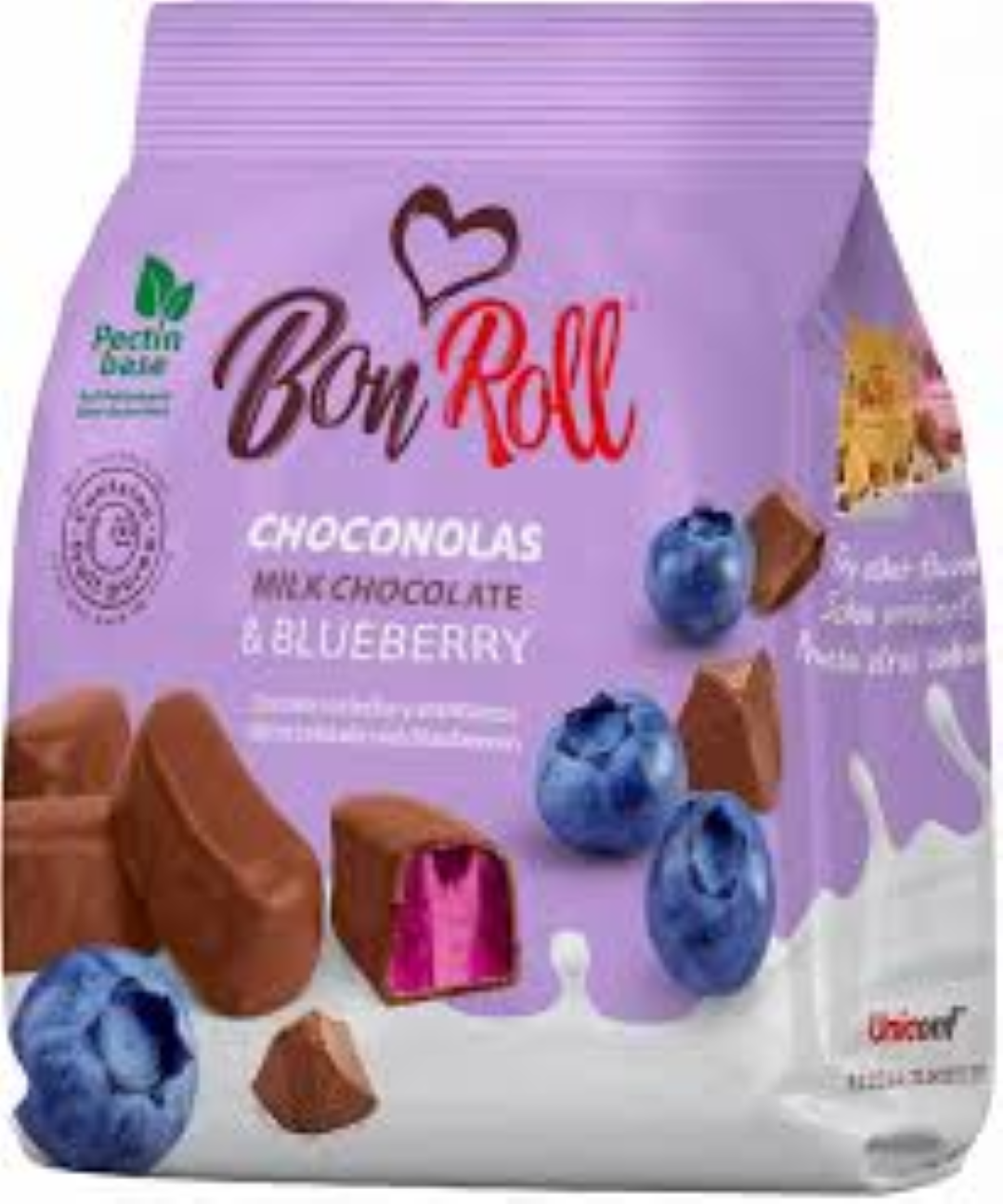 BONROLL MIL CHOCOLATE N BLUEBERRY 120G